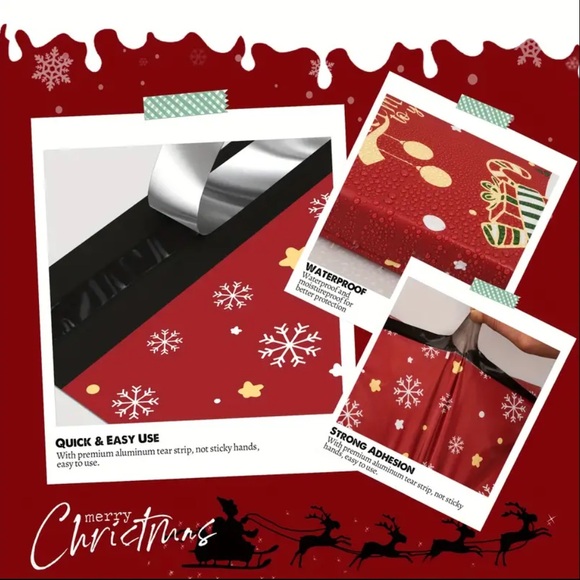 20 10x13 Poly Mailers & 500 Thank You Stickers - Picture 5 of 8